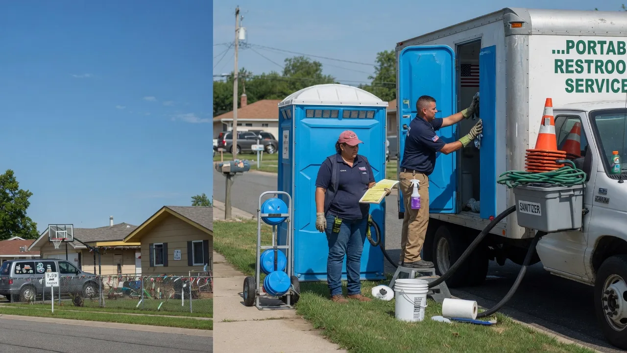 Portable Toilet Rental in Secor, IL near me